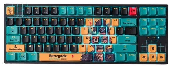 Klawiatura mechaniczna A4tech Bloody AT87 Renegade