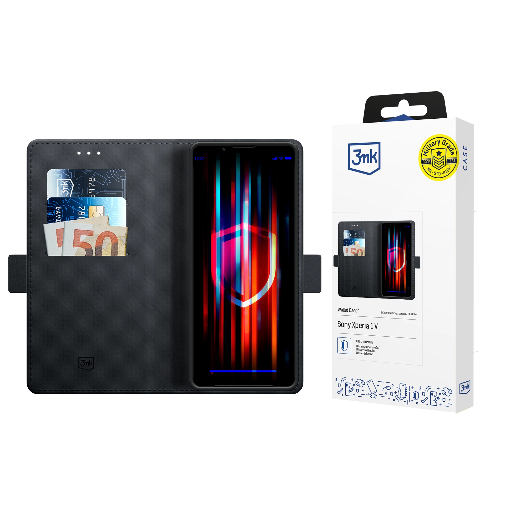 Etui 3mk Wallet Case do Sony Xperia 1 V