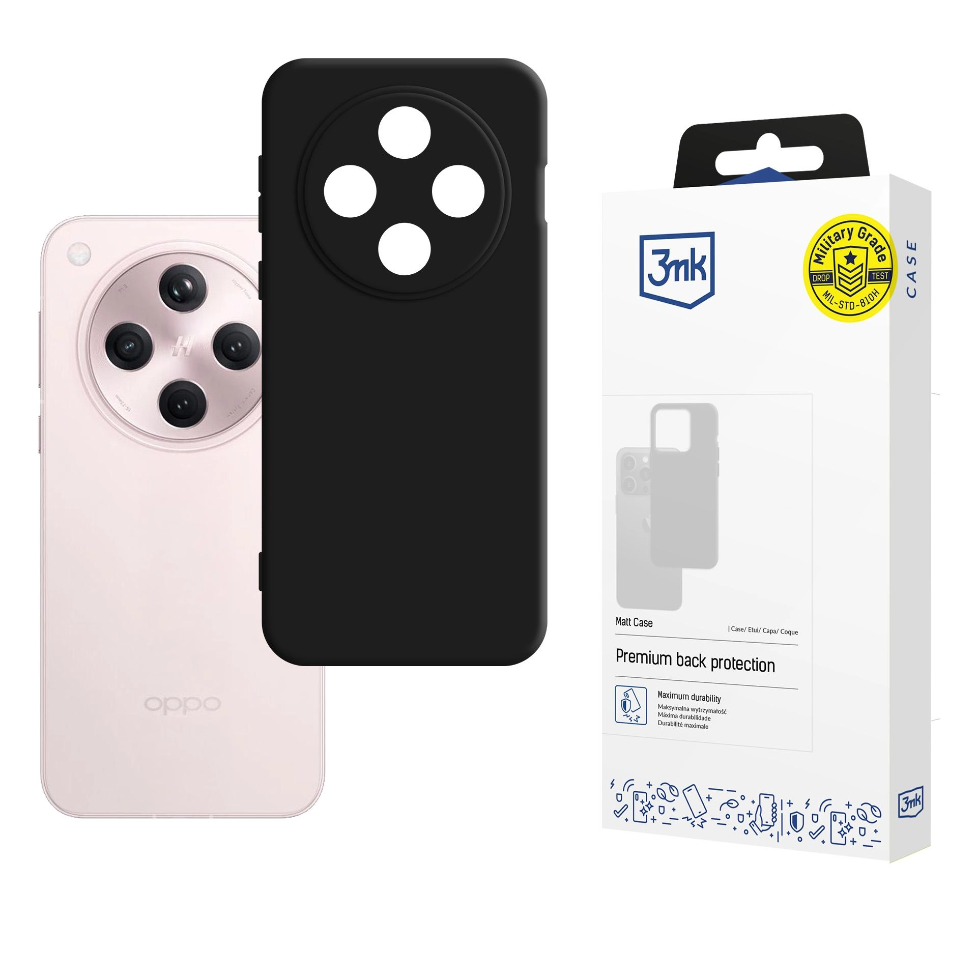 Etui 3mk Matt Case do Oppo Find X8