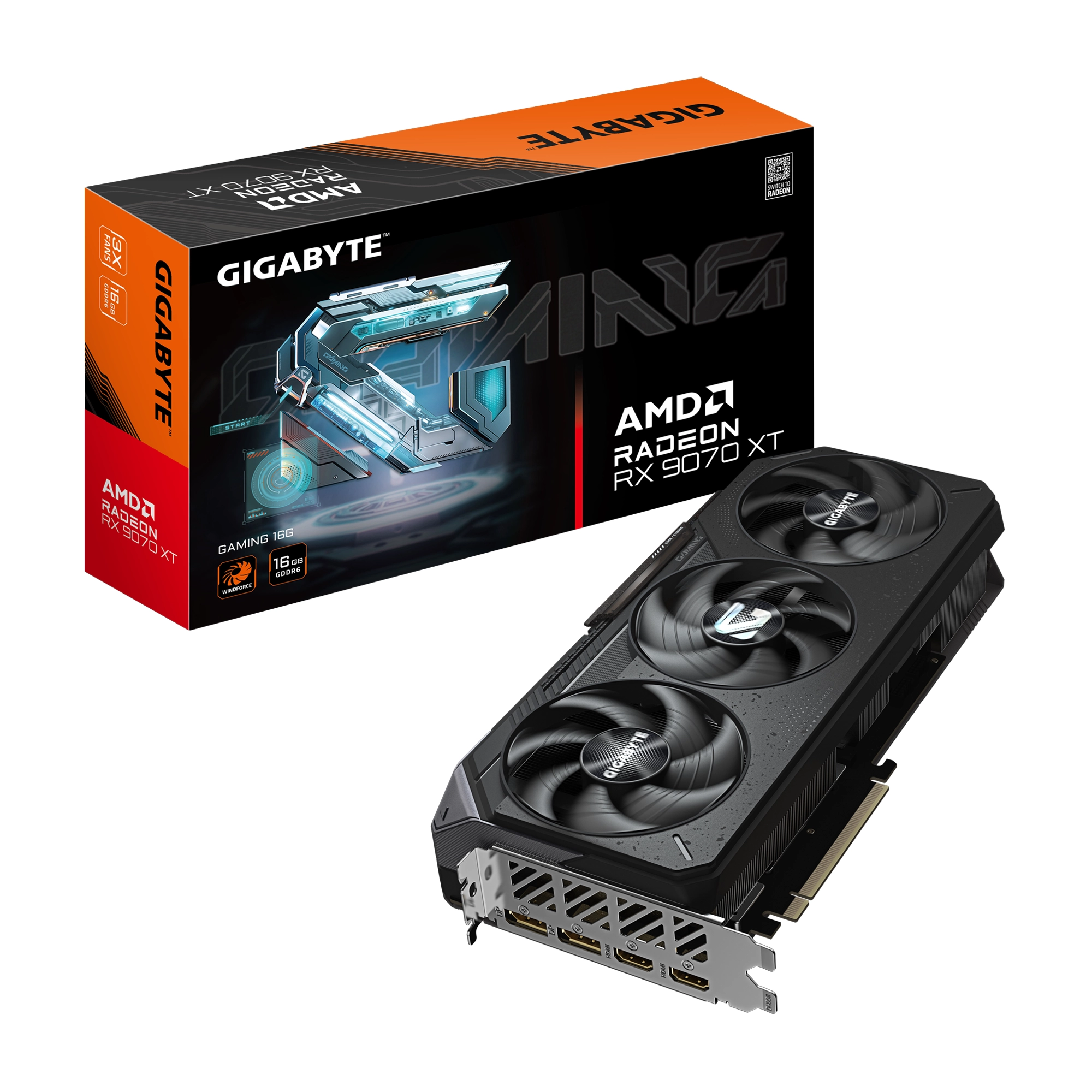 Karta graficzna Gigabyte Radeon RX 9070 XT GAMING 16GB GDDR6 256bit FSR