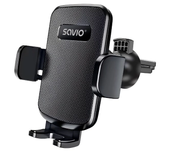 Uchwyt samochodowy Savio CH-05 do kratki Czarny