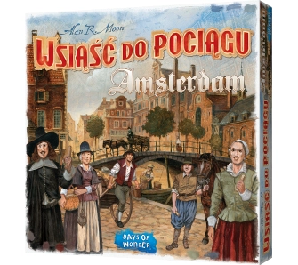 Gra planszowa Wsiąść do Pociągu: Amsterdam