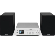TechniSat DIGITRADIO 760 CD IR Radio FM DAB+ Internetowe Bluetooth Srebrny