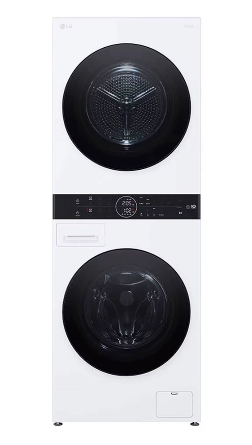 Zestaw LG WashTower WT1210WWF 66cm 12kg/10kg Zdalne sterowanie