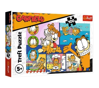 Puzzle Leniwy Garfield  100 elementów