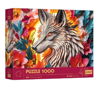 Puzzle Paper Art Wilk 1000 elementów
