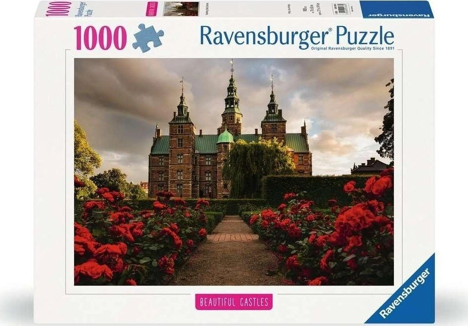 Puzzle Zamek Rosenborg 1000 elementów