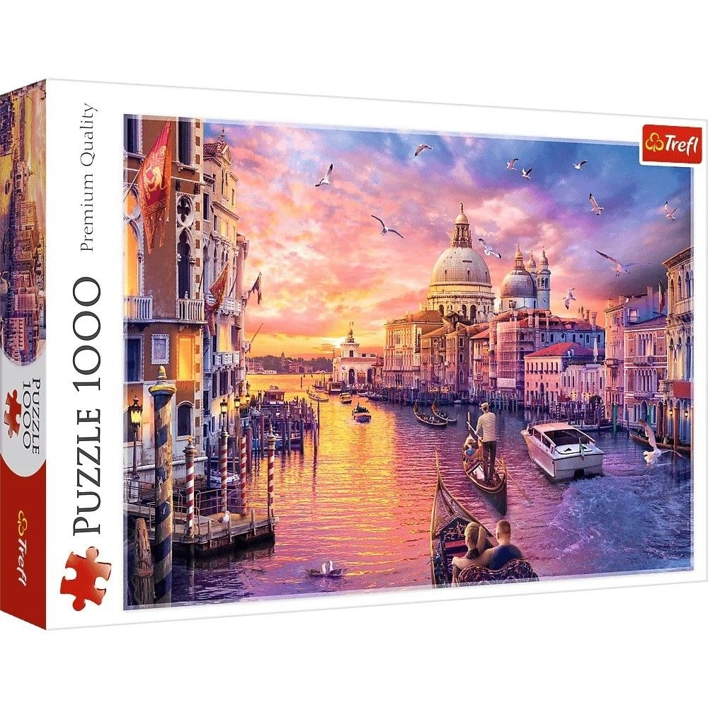 Puzzle Uroki Wenecji 1000 elementów