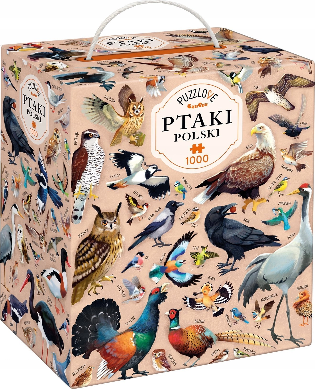 Puzzle Puzzlove ptaki 1000 elementów