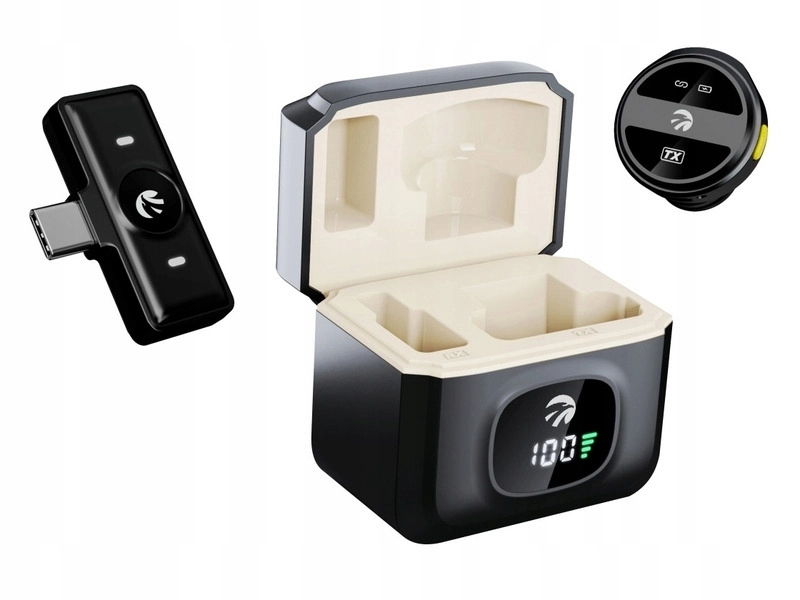 Krawatowy Hawk HW-MIC101 Czarny