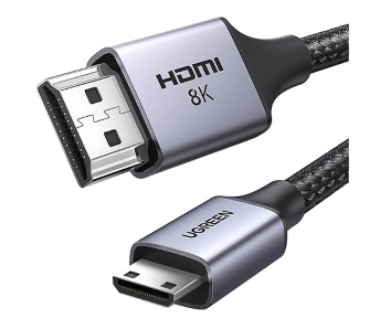 Kabel HDMI UGREEN HD163 mini HDMI - HDMI 8K 2m Czarny