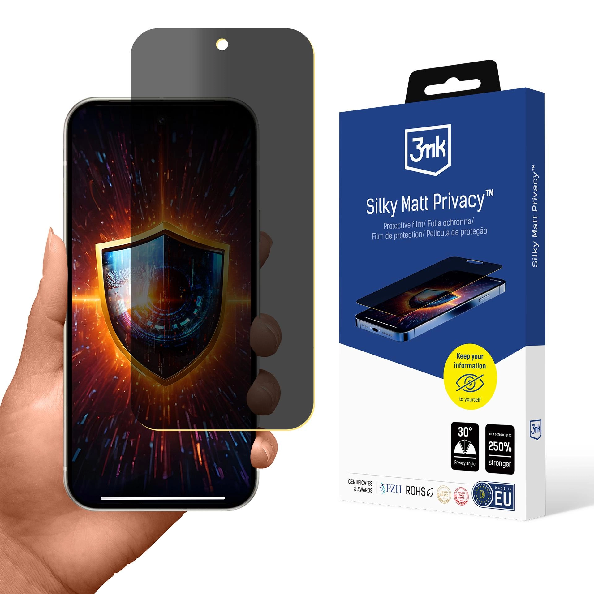 Folia ochronna 3mk Silky Matt Privacy do Google Pixel 10/ 10 Pro