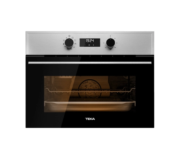 Teka HSC 635 SS Termoobieg Czarny Inox