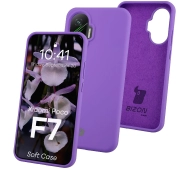 Bizon Soft do Xiaomi POCO F7 Fioletowy