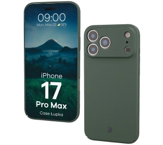 Etui Bizon Łupka do Apple iPhone 17 Pro Max Zielony