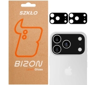 Bizon na aparat Silk Lens do Apple iPhone 17 Pro czarny 2 sztuki