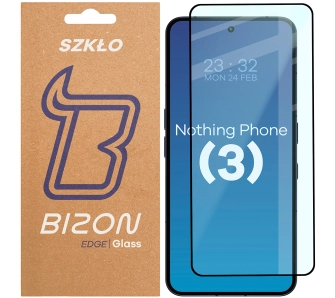 Szkło hartowane Bizon pełne Edge 2 do Nothing Phone (3)