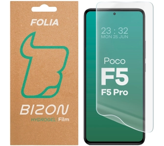 Folia hydrożelowa Bizon na ekran Hydrogel Front do Xiaomi Poco F5 / F5 Pro 1 sztuka