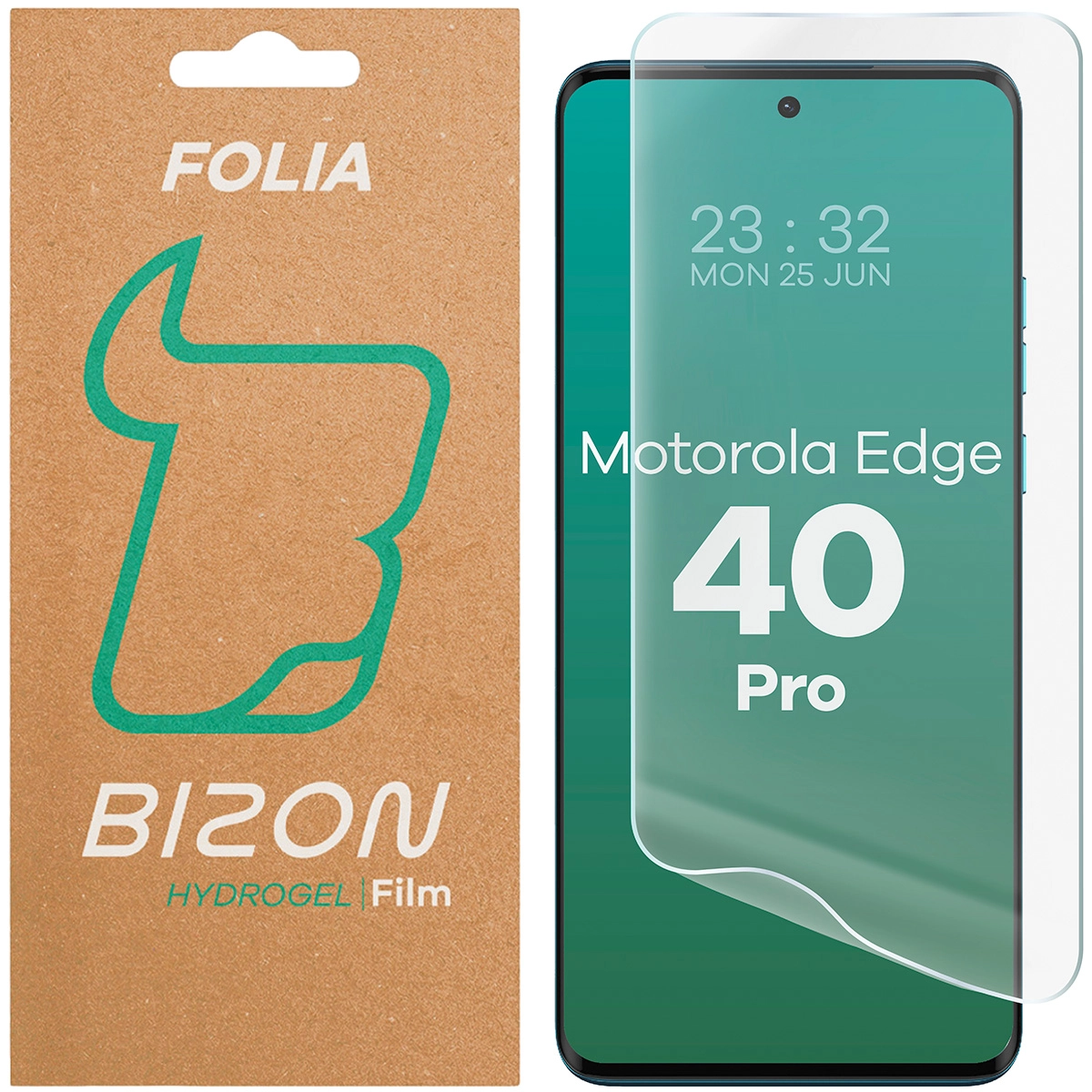Folia hydrożelowa Bizon na ekran Hydrogel Front do Motorola Moto Edge 40 Pro 1 sztuka
