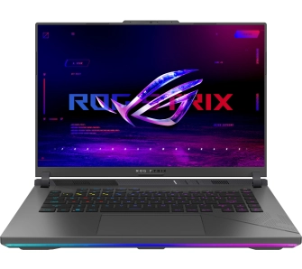 Laptop gamingowy ASUS ROG Strix G16 2025 G614FR-R9322W 16" 240Hz R9 9955HX3D 32GB RAM 2TB Dysk SSD RTX5070Ti DLSS4 Win11 Szary Funkcje AI