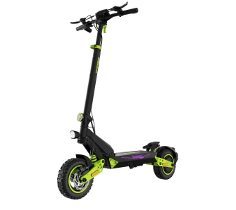 Hulajnoga elektryczna Kamikaze K1 Plus Tokyo Drift 1000W 80km 11" Czarno-zielony