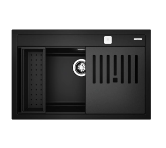 Zlewozmywak Teka NOVA 80 WS-TG 1B Granitowy Czarny