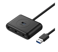 UGREEN CR113 USB do 4x USB 3.0 5Gbps 1m Czarny