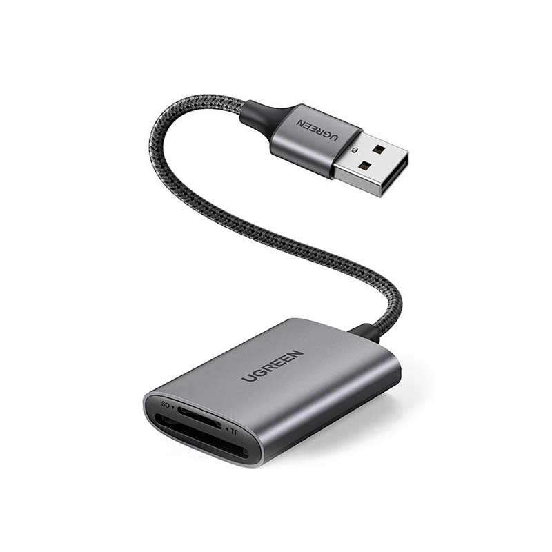 Czytnik kart UGREEN CM401 USB-C Szary