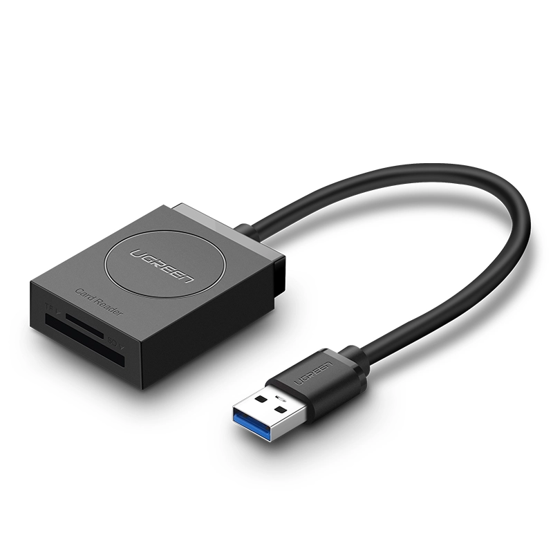 Czytnik kart UGREEN 20250 SD microSD Czarny