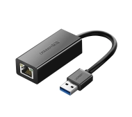 UGREEN CR111 USB 3.0 do RJ45 Gigabit Ethernet Czarny
