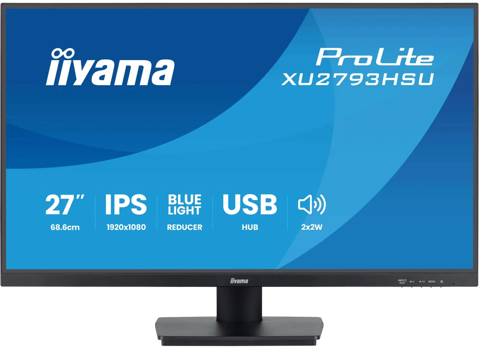 Monitor iiyama ProLite XU2793HSU-B7 27" Full HD IPS 100Hz 1ms MPRT