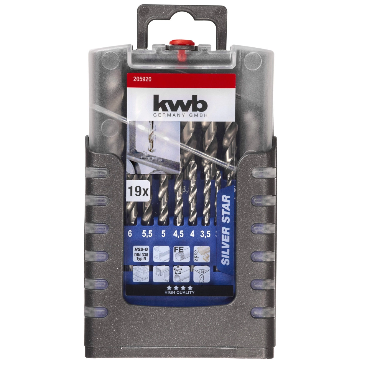 Zestaw wierteł Einhell 1-10mm 49205920 (19 szt.)