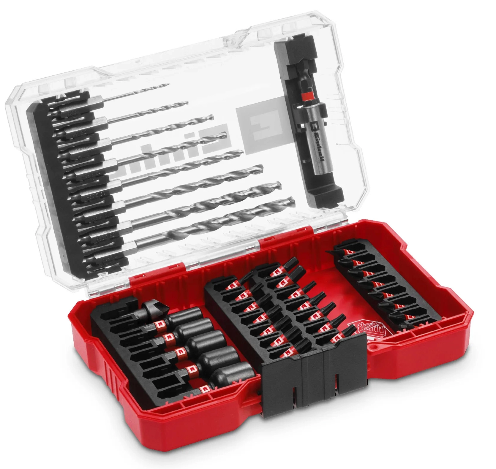 Zestaw wierteł i końcówek wkręcających Einhell M-Case 49108773 (39 szt.)