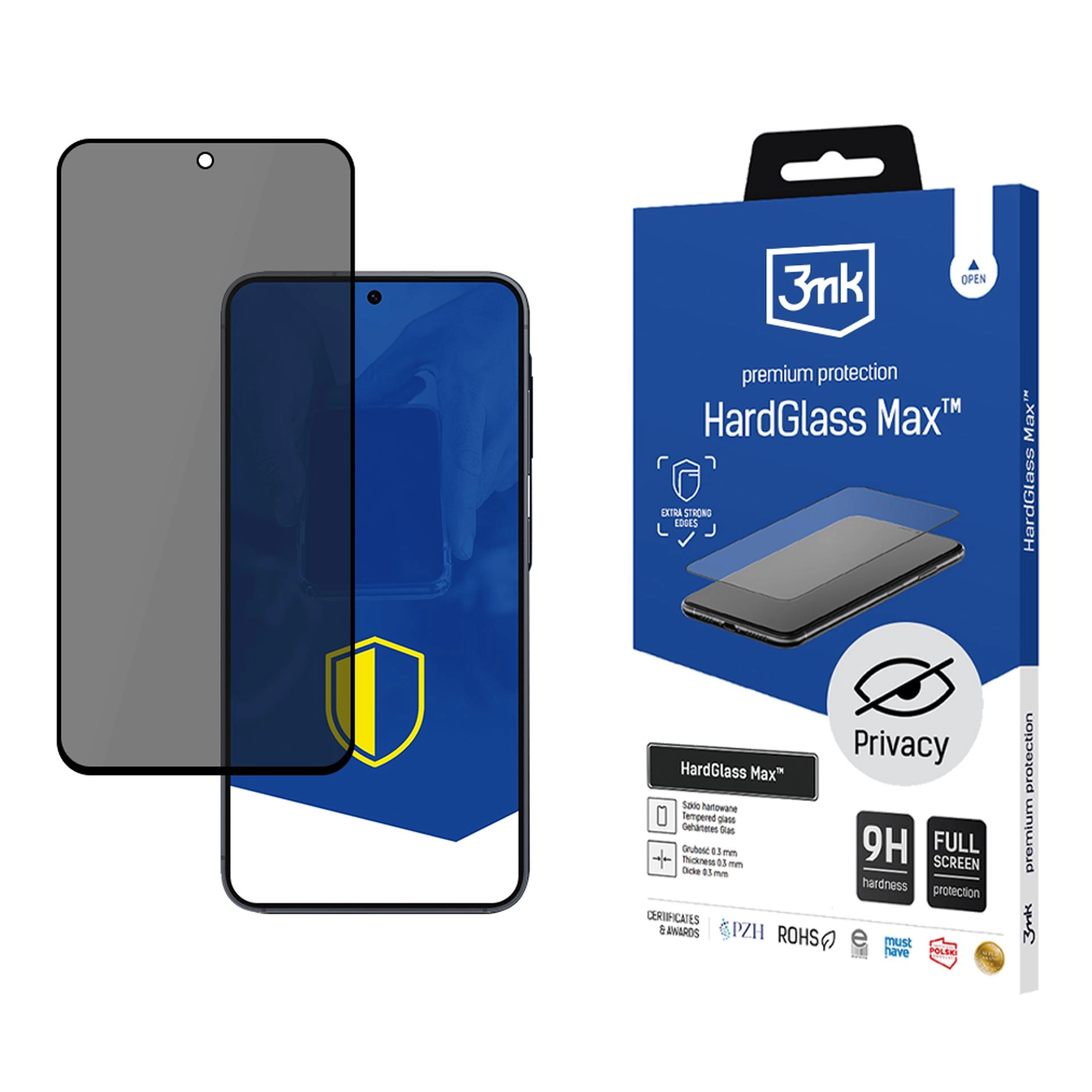 Szkło hartowane 3mk Hardglass Max Privacy do Samsung Galaxy S25 FE