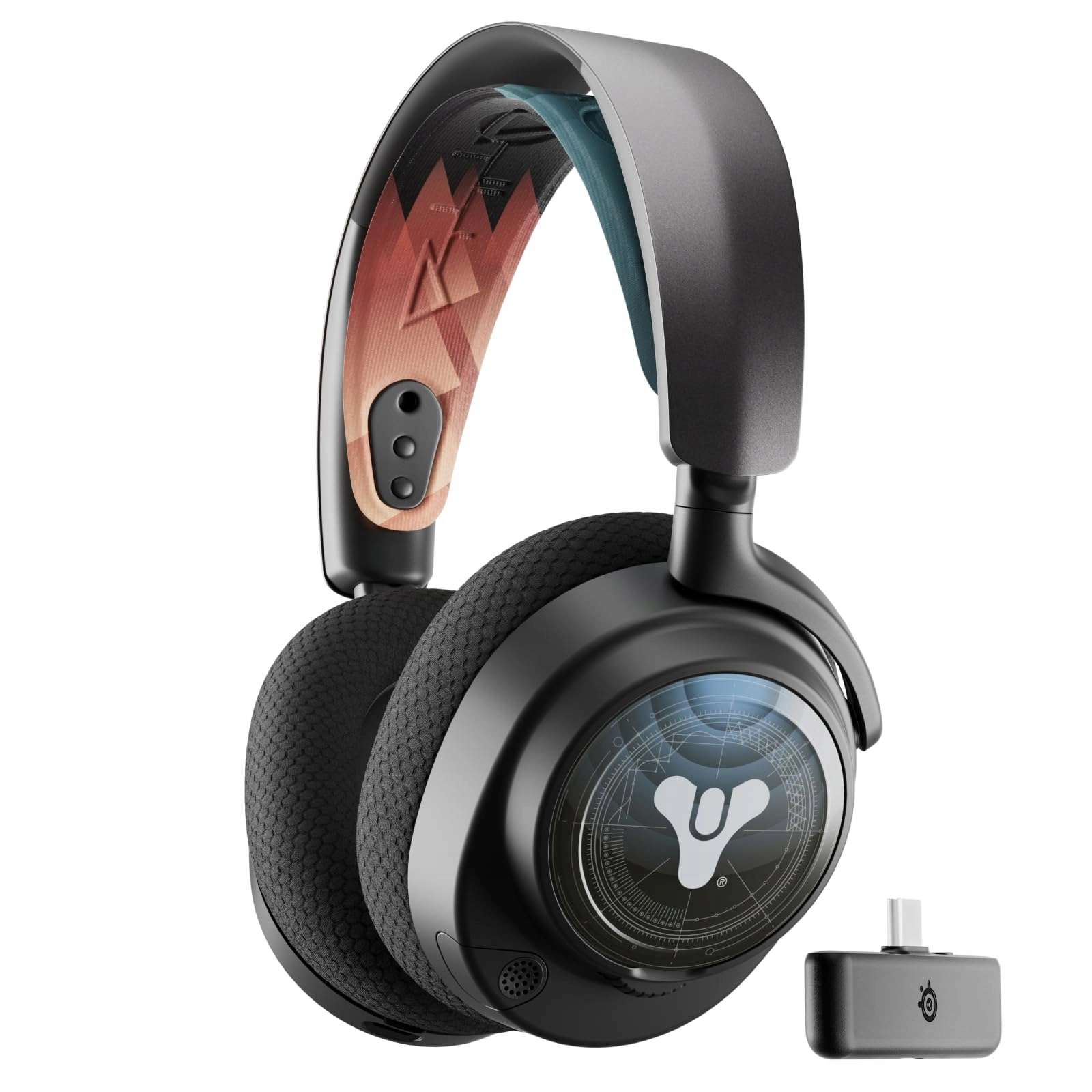Słuchawki bezprzewodowe z mikrofonem SteelSeries Arctis Nova 7P Wireless Nauszne Destiny 2: The Final Shape Edition