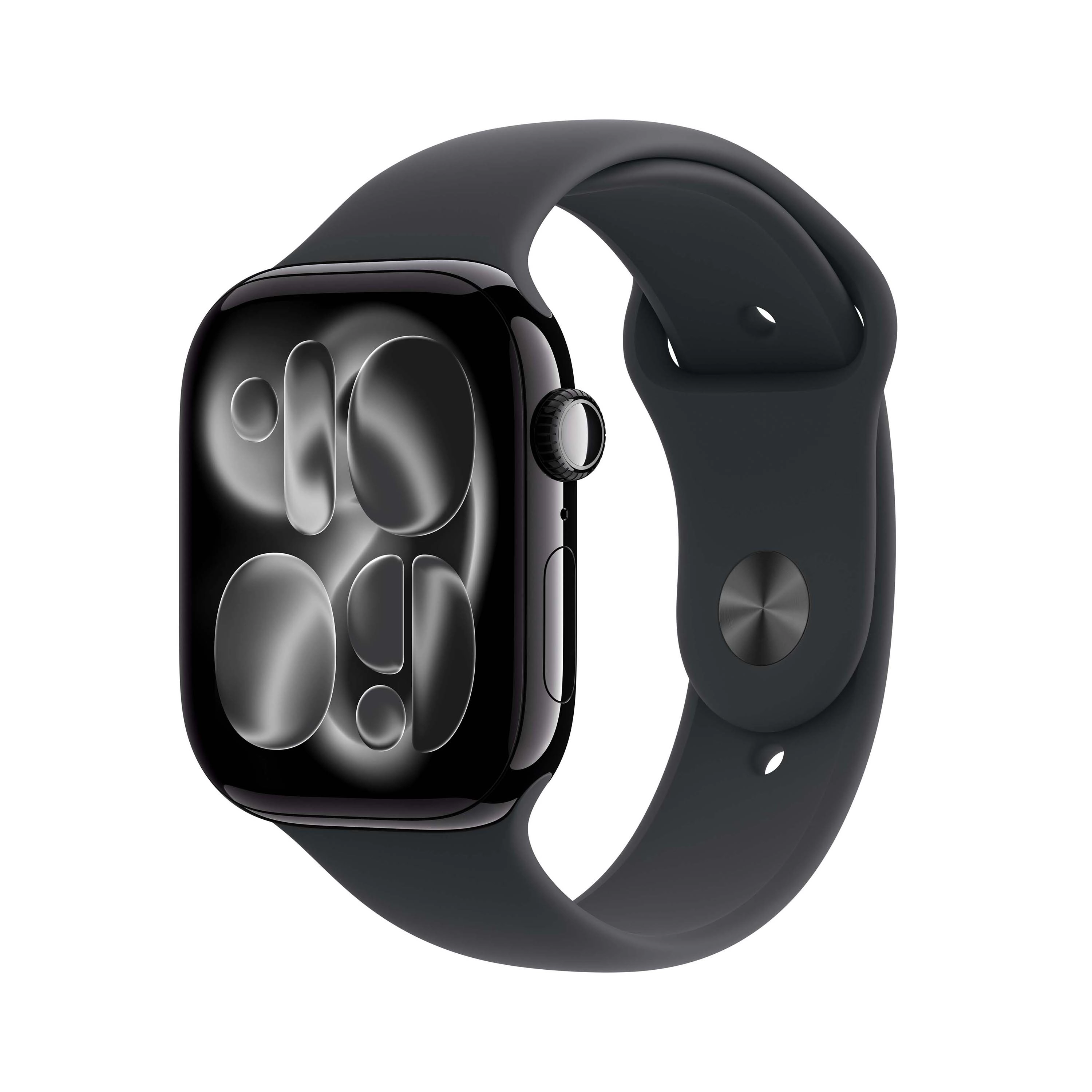 Apple Watch Series 11 GPS + Cellular 42mm z aluminium Onyx Pasek sportowy Czarny S/M
