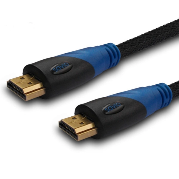 Kabel HDMI Savio CL-07  3m Czarny