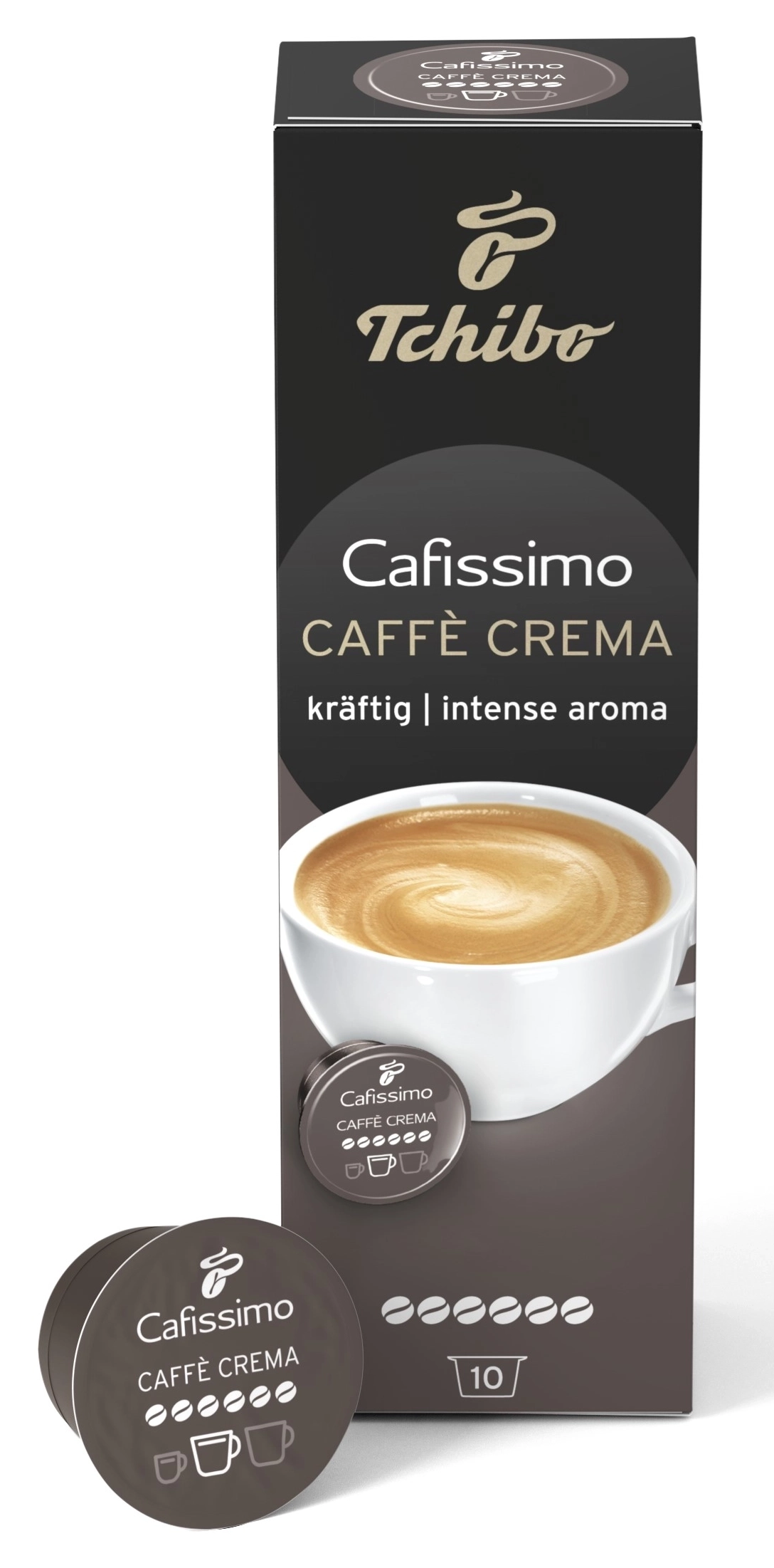 Kapsułki Tchibo Cafissimo Caffe Crema Intense Aroma 10szt.