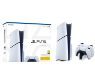 Sony PlayStation 5 Slim E Chassis (PS5) 1TB z napędem + Dodatkowy Pad + Stacja Ładowania DualSense