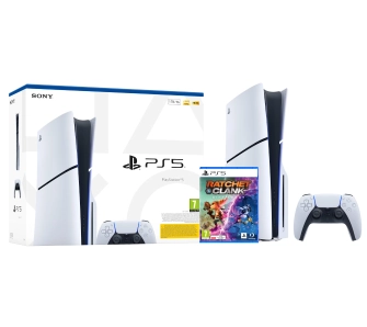 Konsola Sony PlayStation 5 Slim E Chassis (PS5) 1TB z napędem + Ratchet & Clank: Rift Apart