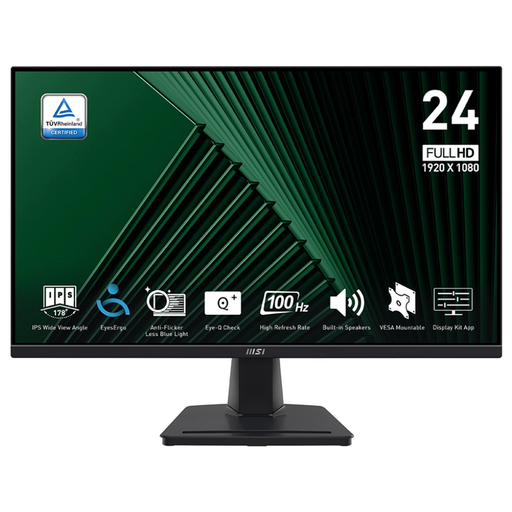 Monitor MSI PRO MP245G 24" Full HD IPS 100Hz 1 MPRT