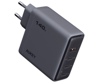 Aukey Comet Mix 4 3xUSB-C 1xUSB 140W PA-C6 Szary