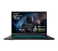 Gigabyte Gaming A16 3THK3EE893SH 16" 165Hz R7 260 16GB RAM 512GB Dysk SSD RTX5050 DLSS4 Win11 Czarny Funkcje AI