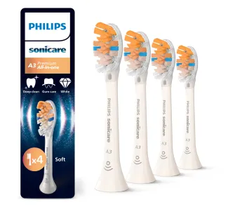 Końcówka do szczoteczki Philips Sonicare  A3 Premium All-in-One HX9094/87 4szt.