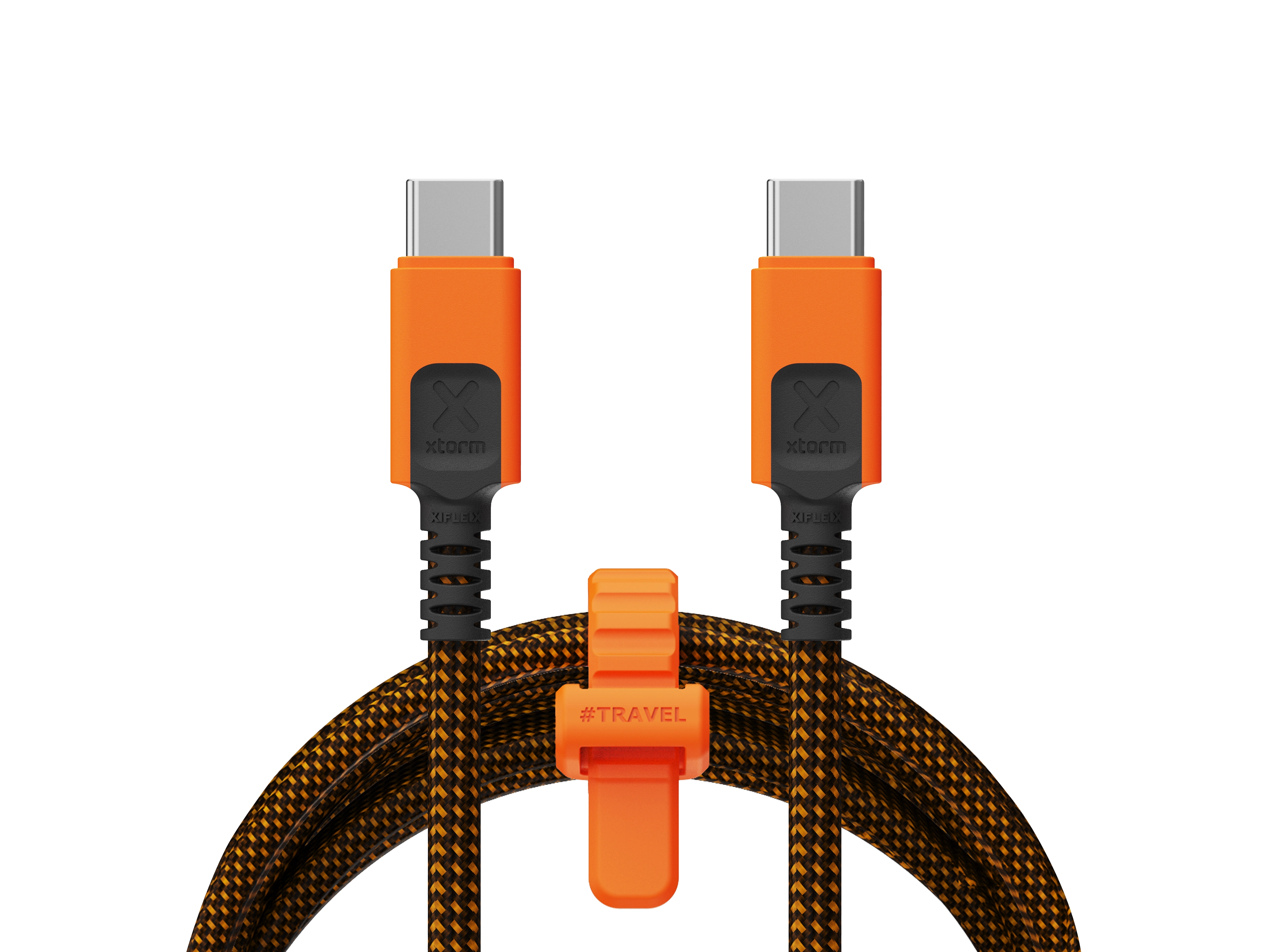 Kabel Xtorm Xtreme USB-C do USB-C PD 1,5m Brązowy