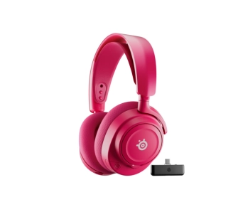 Słuchawki bezprzewodowe z mikrofonem SteelSeries Arctis Nova 7X Wireless Gen 2 Nauszne Magenta