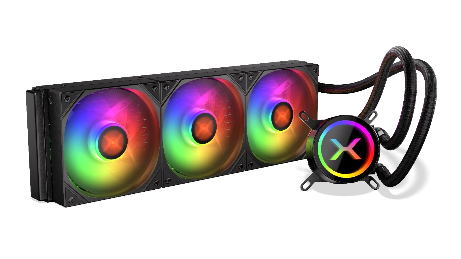 Chłodzenie Krux HydroX 360 ARGB Czarny