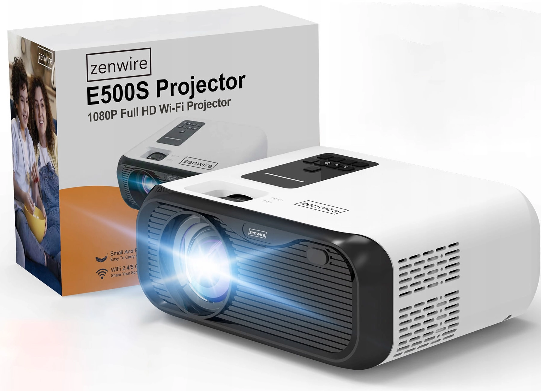 Projektor Zenwire KPROE500S LED Full HD Wi-Fi Bluetooth