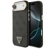 Guess 4G Triangle Logo MagSafe do iPhone Air Czarny złoty