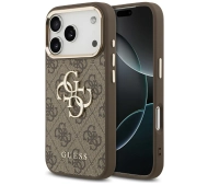 Guess 4G Big 4G Classic Logo do iPhone 17 Pro Max brązowy złoty